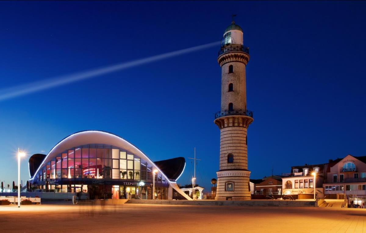 Ostseeliebe, direkt an der Promenade Rostock Exterior foto